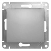 Механизм GLOSSA переключателя  1кл.  алюминий  GSL000361