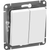 Механизм ATLAS AQUA выключателя  2кл. белый  ATN440151 Schnaider