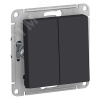 Механизм ATLAS переключателя 2 кл карбон ATN001065 Schnaider