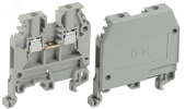 Зажим наборный ЗНИ-2,5мм2     (JXB24A) серый ИЭК