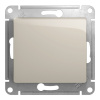 Механизм GLOSSA выключателя  1кл. молочный GSL000911 Schnaider