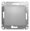 Механизм GLOSSA выключателя  1кл. алюминий GSL000311 Schnaider