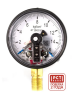 Манометр электроконтактный пылевлагозащищенный Физтех ДМ2010ф исп V 0-16 кгс/см2 кт.1,5 d.100 IP40 M