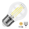 Лампа светодиод Feron LB-511 Filament 11W E27 6000K шар 