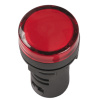 Арматура осветительная АD 22DS (LED) матрица, d 22мм. 230В красный IEK/ КЭАЗ