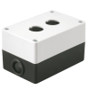 Корпус КП 102 для кнопок 2 места     белый IEK BKP10-2-K01