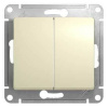 Механизм GLOSSA переключателя  2кл. бежевый GSL000265 Schnaider