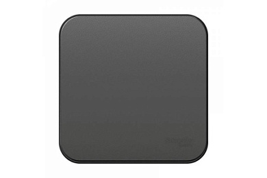 Выключатель 1-кл СП BLANCA антрацит (010106)