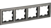 Рамка 4-м BRITE РУ-4-БрТБ бронза IEK BR-M42-K45