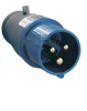 Вилка переносная 013 16А   ССИ-013 16А-6ч 220В 2P+PE IP44 IEK