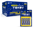 Элемент питания батарейка алкалиновый AAA/LR03  TOKOV ELECTRIC TKE-ALS-LR3/B4