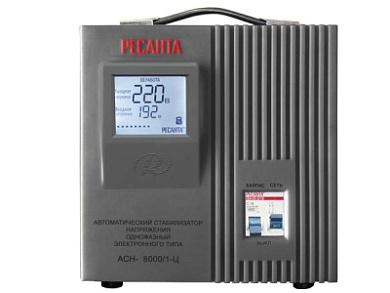 Стабилизатор напряжения АСН-8 000/1-Ц 